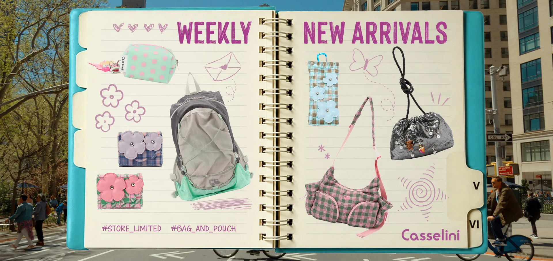 WEEKLY NEW ARRIVALS #STORE_LIMITED #BAG_AND_POUCH Casselini