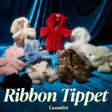 【Casselini】Ribbon Tippet