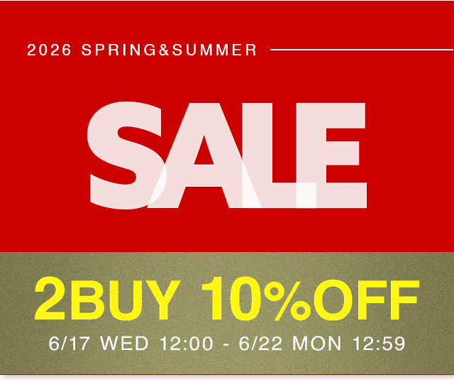 2026 Spring&Summer SALE