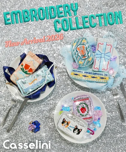 【Casselini】EMBROIDERY COLLECTION
