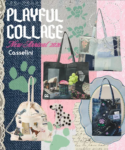 【Casselini】PLAYFUL COLLAGE